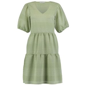 Hailys - Dame kjole - Grøn - Størrelse L
