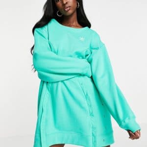 adidas Originals - Sweaterkjole i grøn