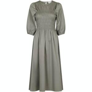 Aries solid dress - Dusty army - XS