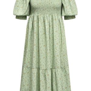 A-View - Kjole - Cheri Ditzy Dress - Pale Green