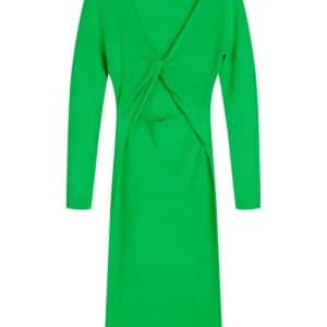 BZR - Kjole - Lela Jenner Dress - Green Flash
