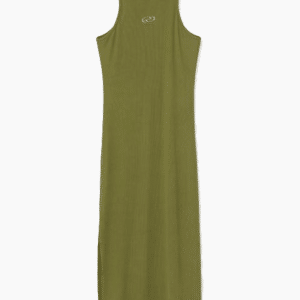 RaffaRS dress - Bronze Green - Résumé - Grøn L