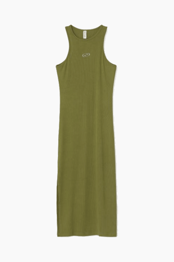 RaffaRS dress - Bronze Green - Résumé - Grøn L