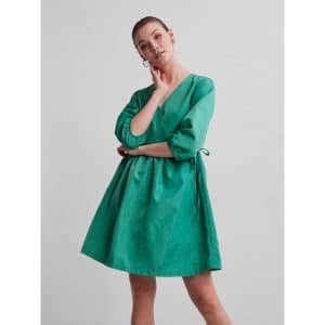 PIECES dame kjole PCJYLLA - Simply Green