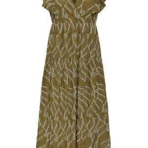 Y.A.S - Kjole - YAS Applica SL Long Dress - Capulet Olive