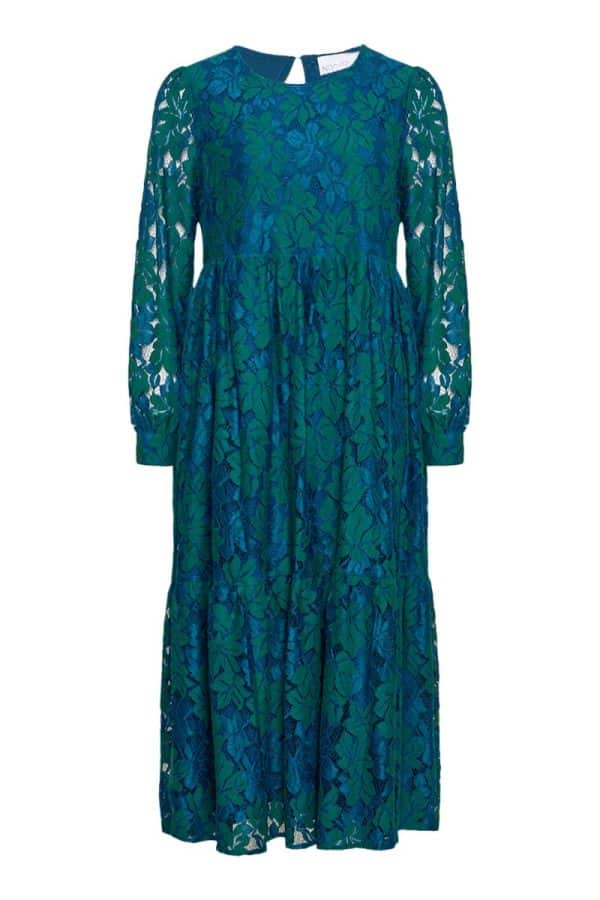 Noella - Kjole - Macenna Dress - Blue/Green