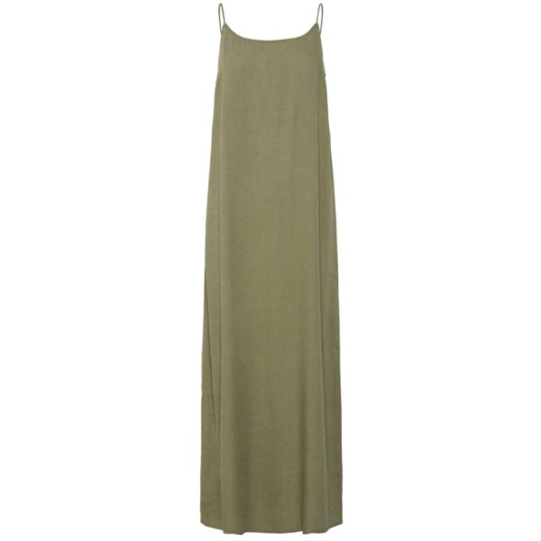 PIECES dame kjole PCPIA - Deep Lichen Green