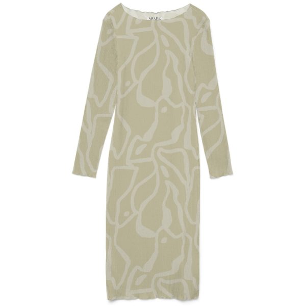 VERO MODA dame kjole VMJULIA - Green Haze SINE