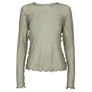 Liberté dame mesh top 24086 - ARMY GREEN SMILEY