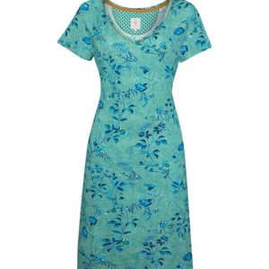 S Djoy Short Sleeve Nightdress Tokyo Blossom Green