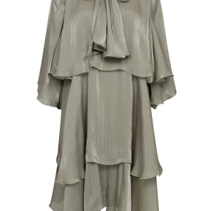 A-View - Kjole - Demi 3/4 Sleeve Dress - Pale green (Levering slut juli)